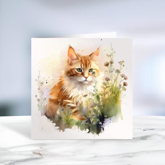 ginger-cat-blank-card