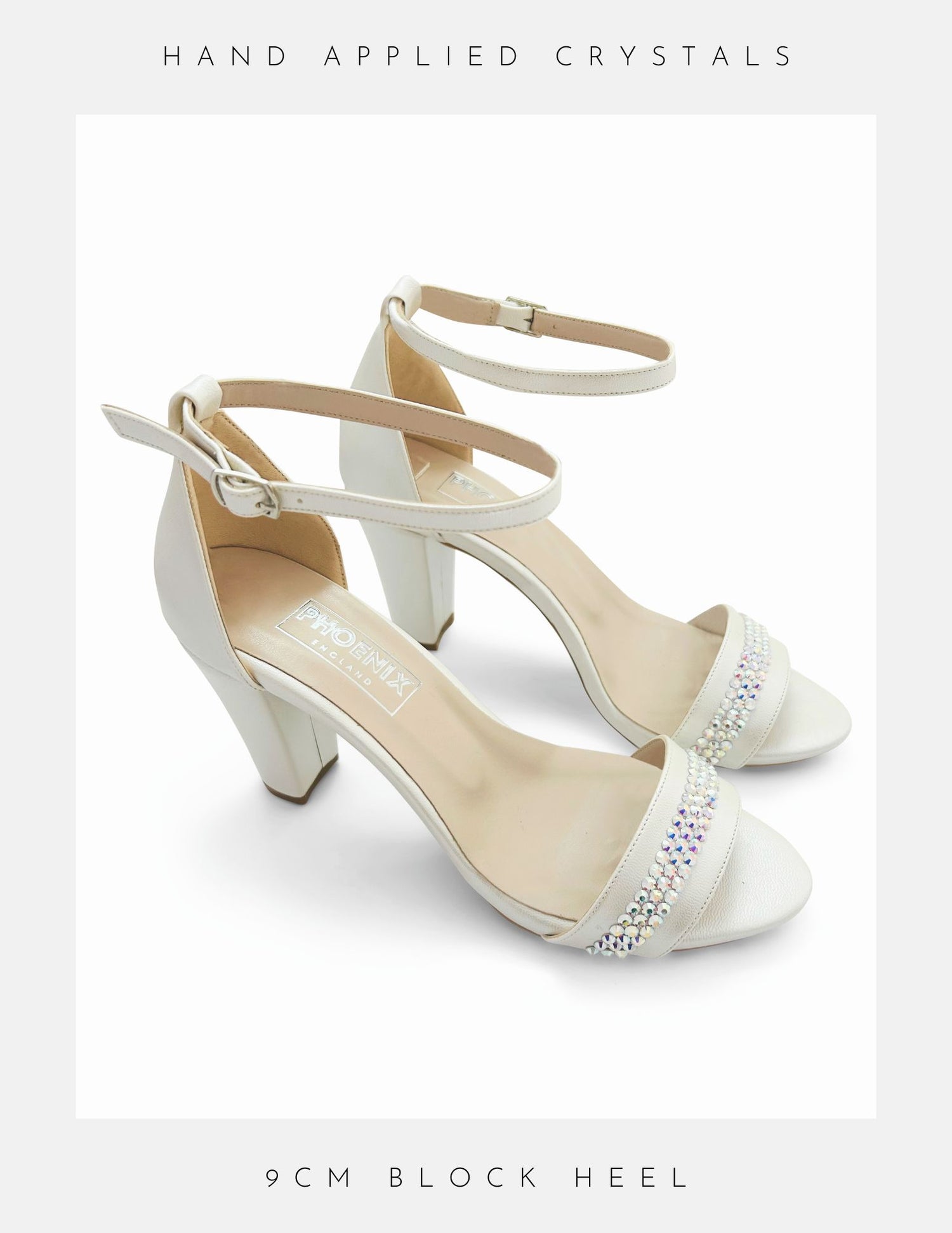 Hetty Crystal High Heel Bridal Shoes 2