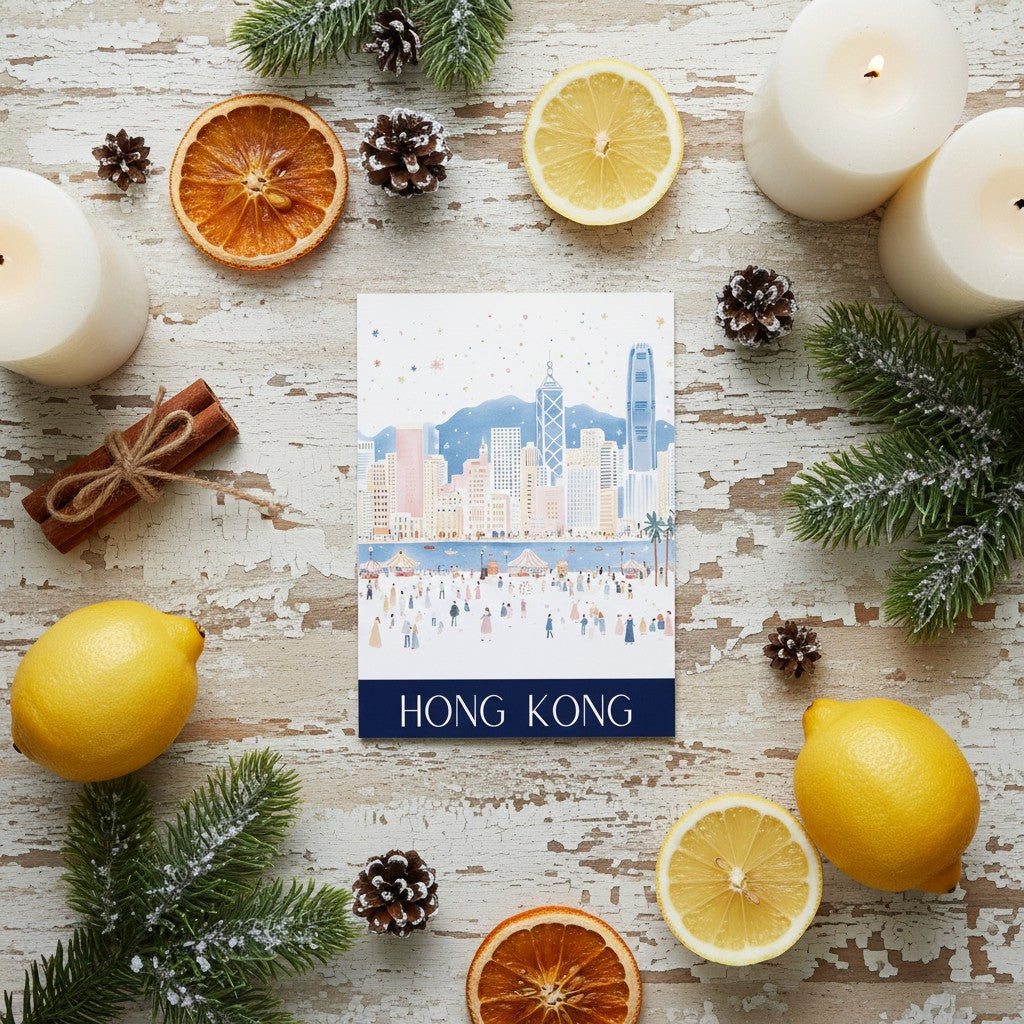 Hong Kong Christmas Card – Celebrate the Christmas Season