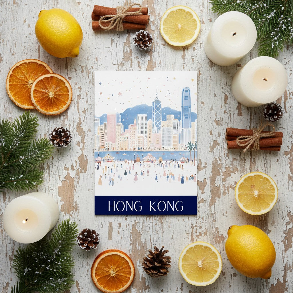 Hong Kong Christmas Card – Celebrate the Christmas Season
