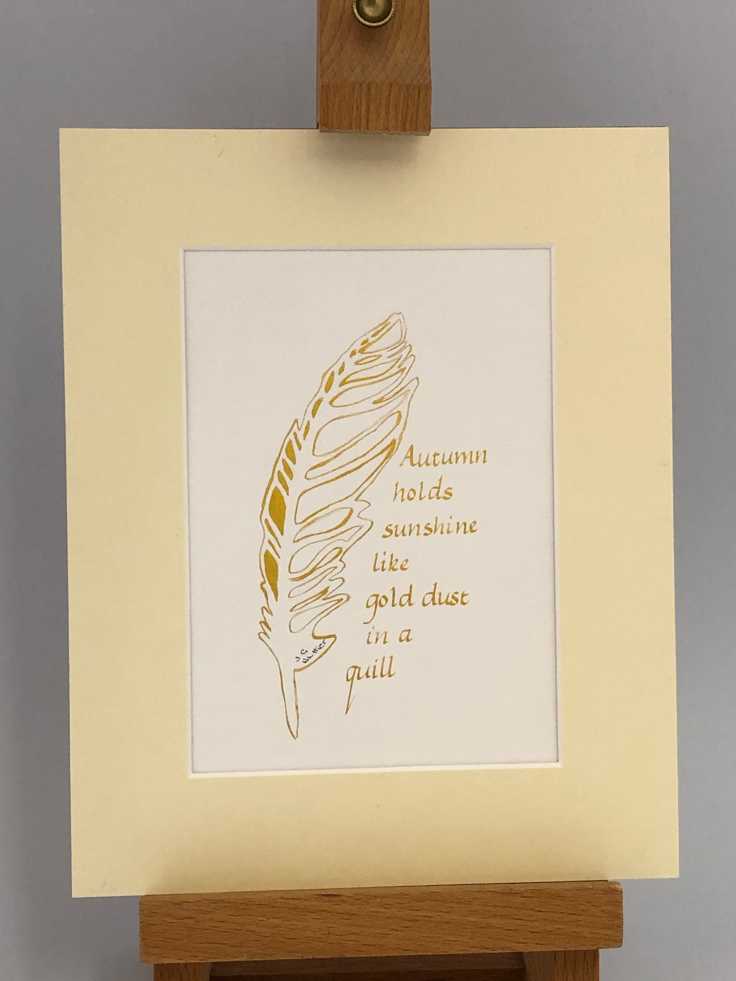 traditional dip pen poem