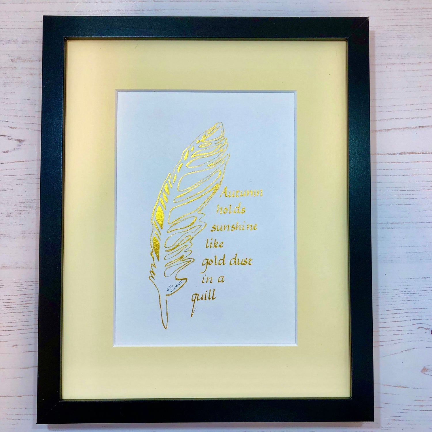 traditional dip pen poem