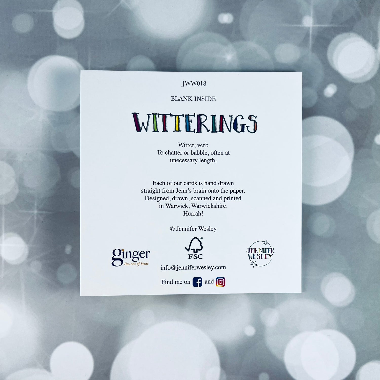 handmade birthday cake card