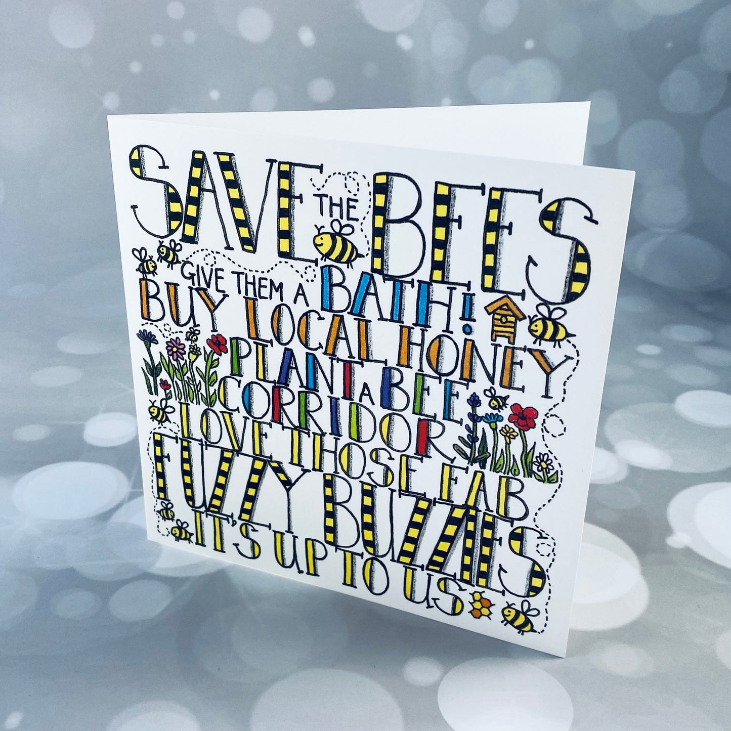Save the Bees Card | Beekeeper  Cards