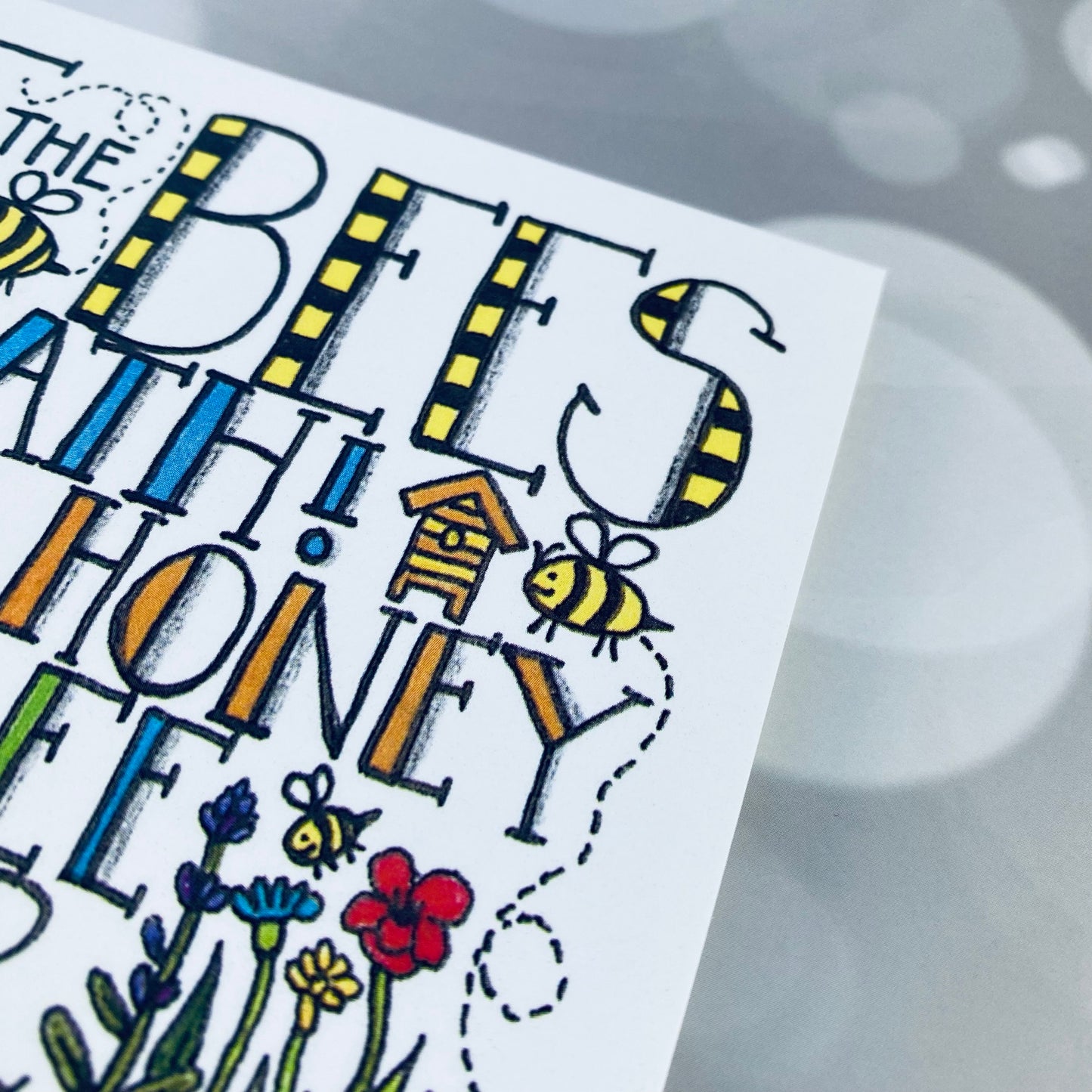 Save the Bees Card | Beekeeper  Cards