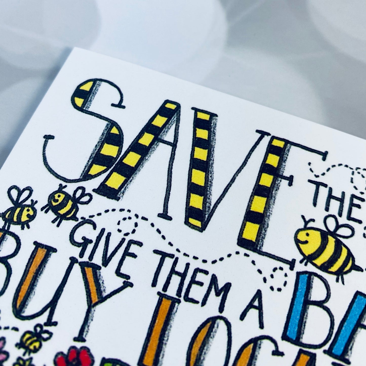 Save the Bees Card | Beekeeper  Cards