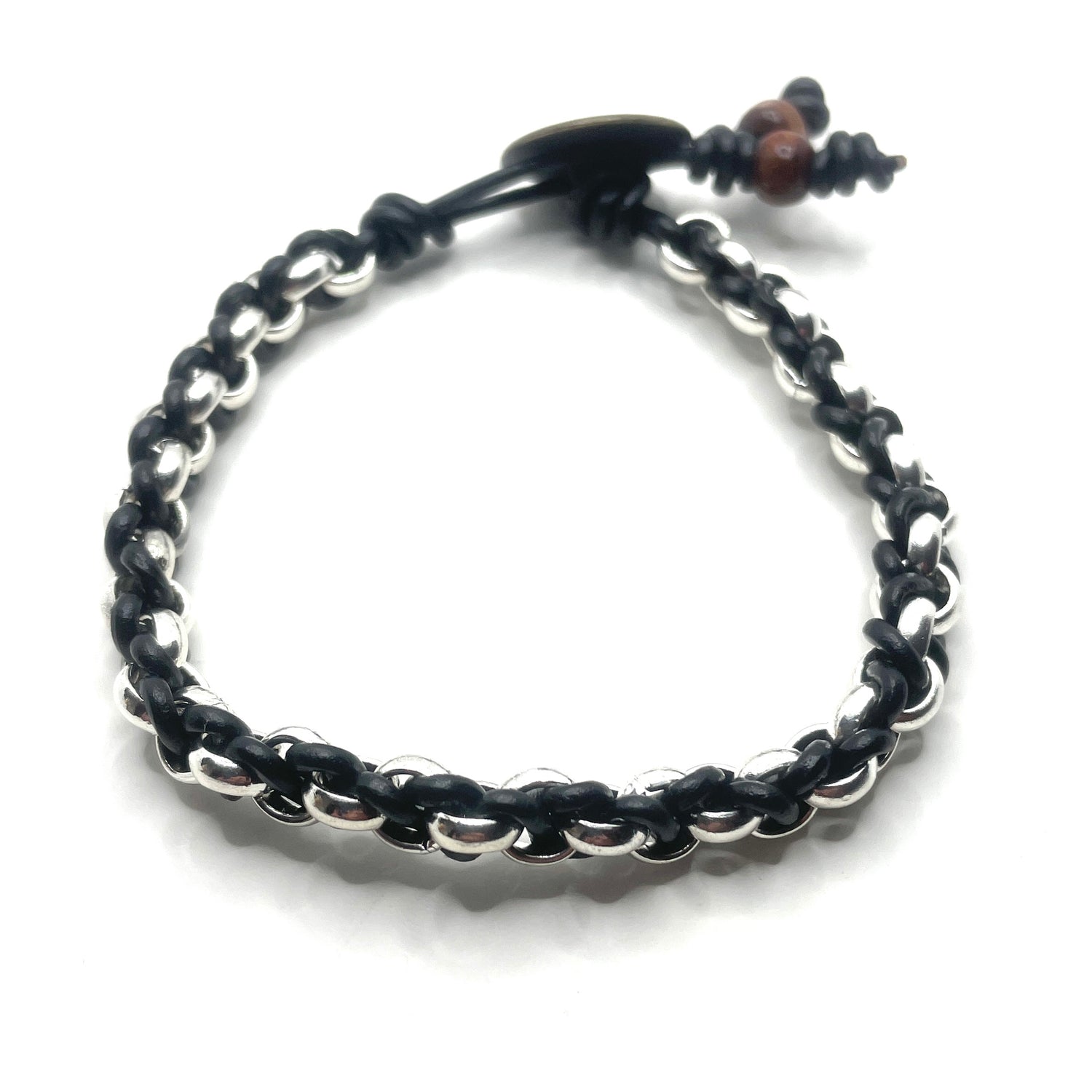 leather-chain-bracelet