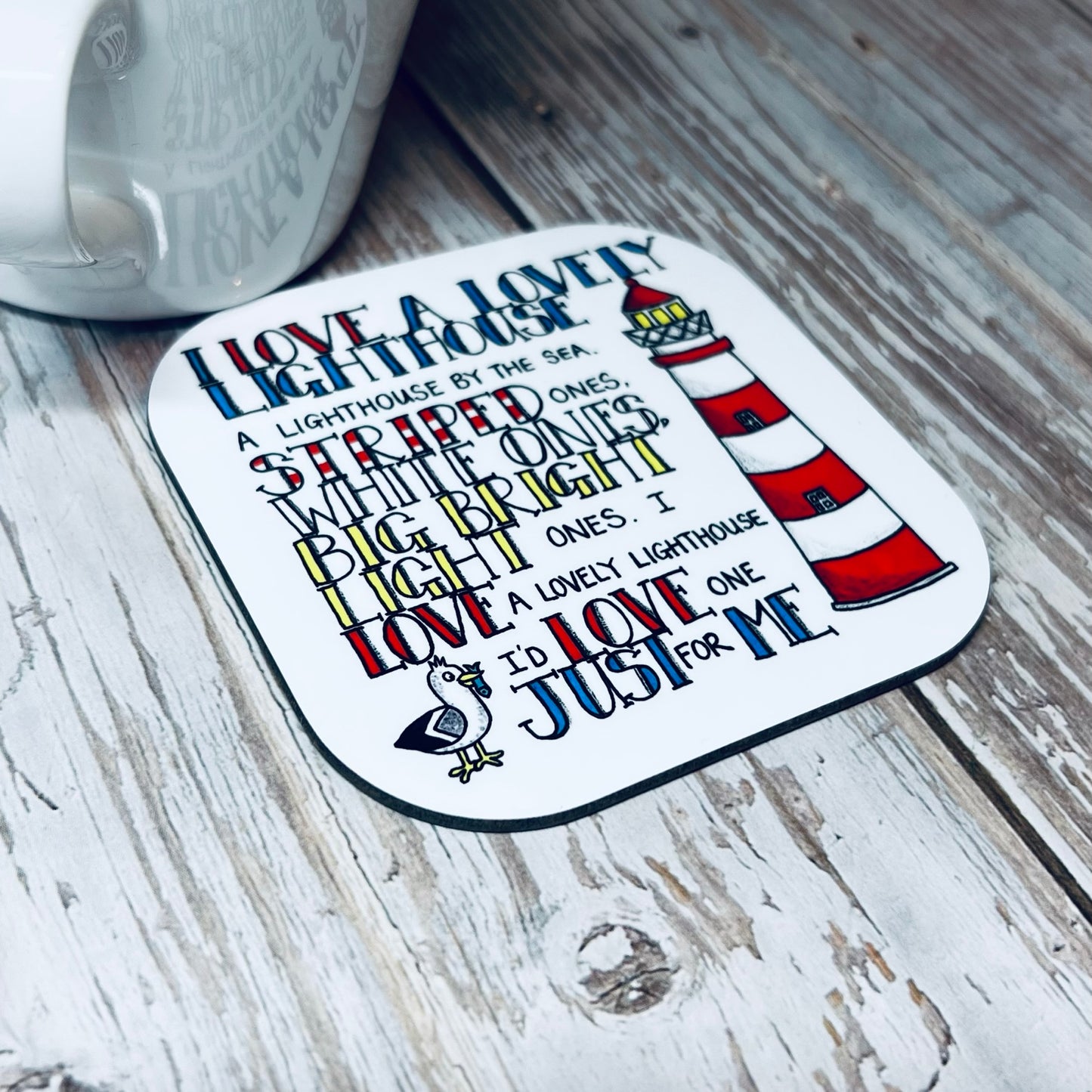 Lighthouse Coaster | Lighthouse Gift Ideas