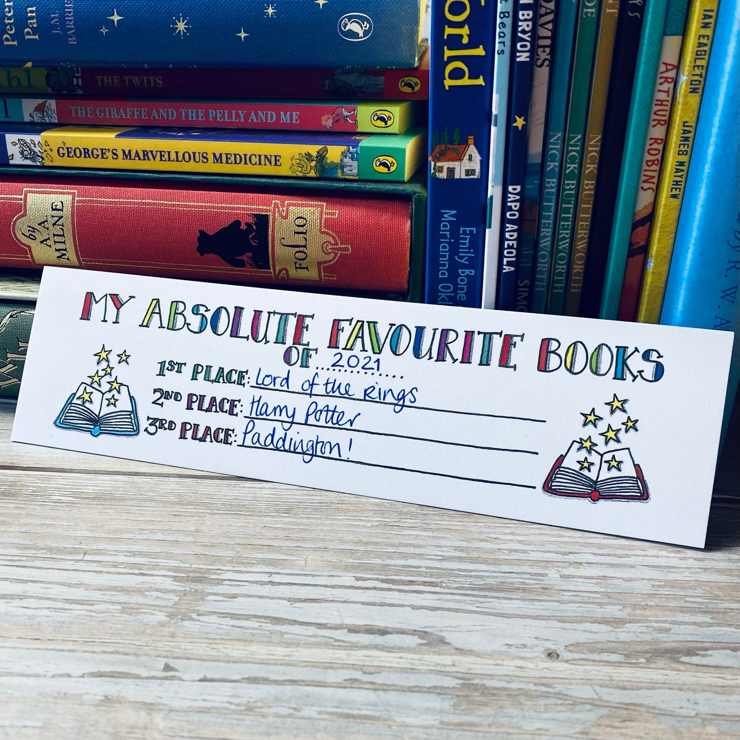 absolute favourite bookmarks