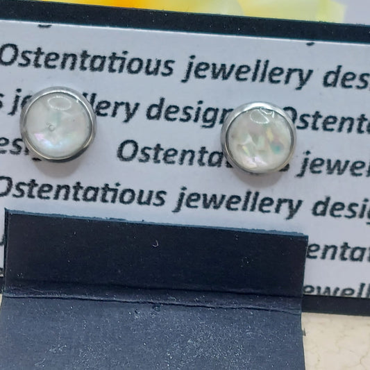 Mother of Pearl Jewellery - Handmade Earrings