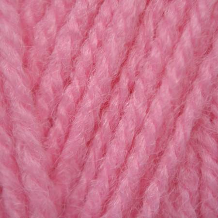 Close-up of mid pink yarn 