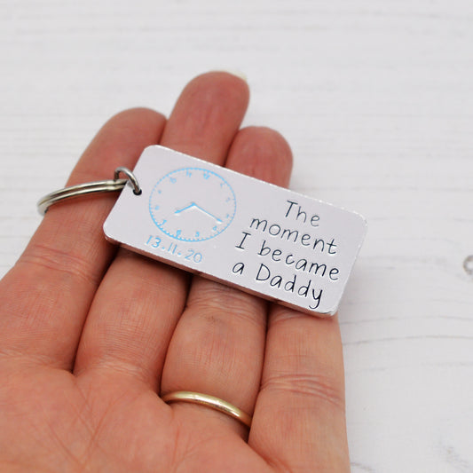 personalised-new-daddy-keyring