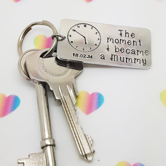 personalised-new-mummy-keyring