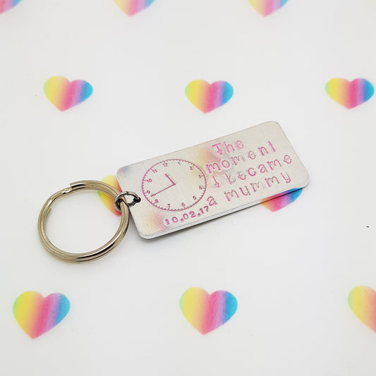 personalised-new-mummy-keyring