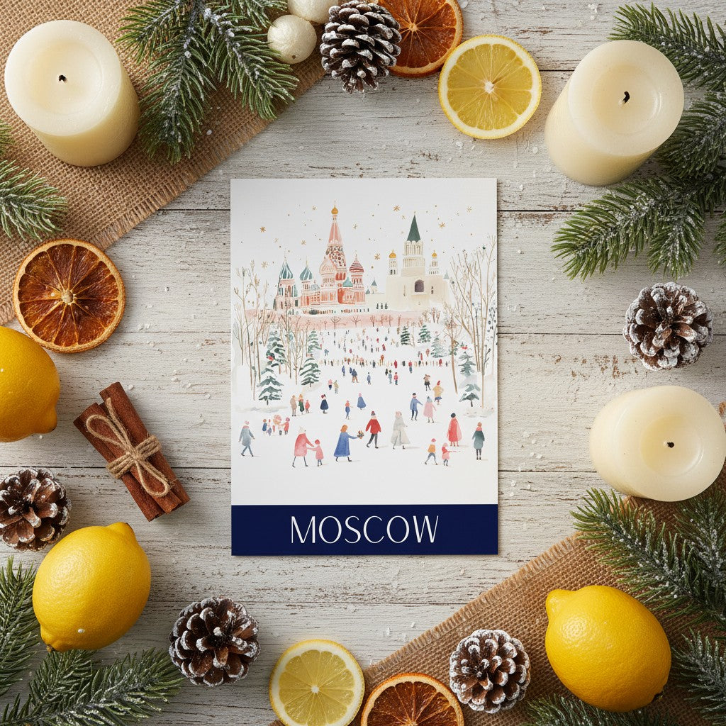 Magical Moscow - Enchanting Christmas Card Experience