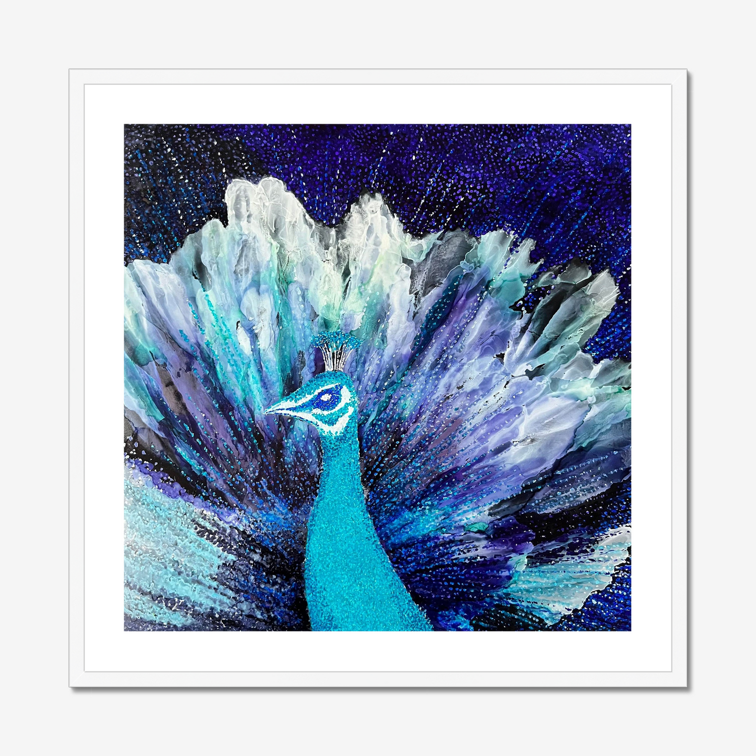 peacock-paintings