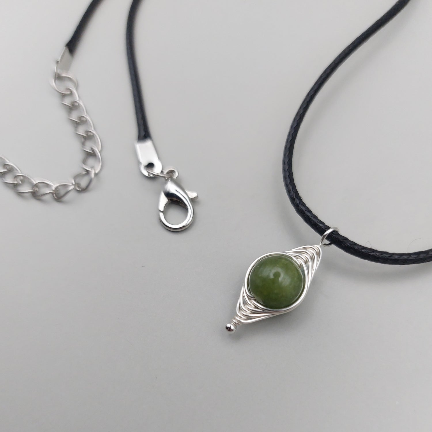 positive pea necklace