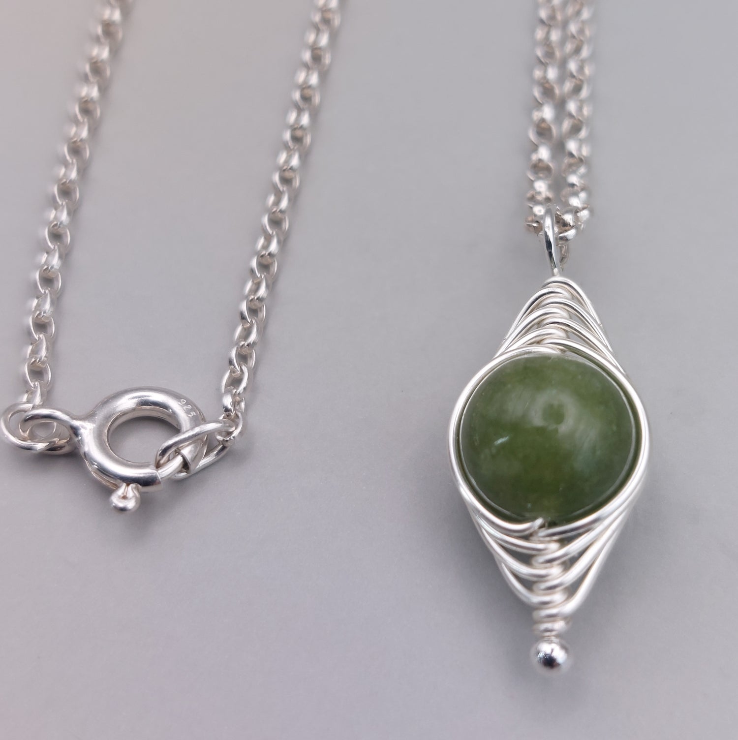 positive pea necklace