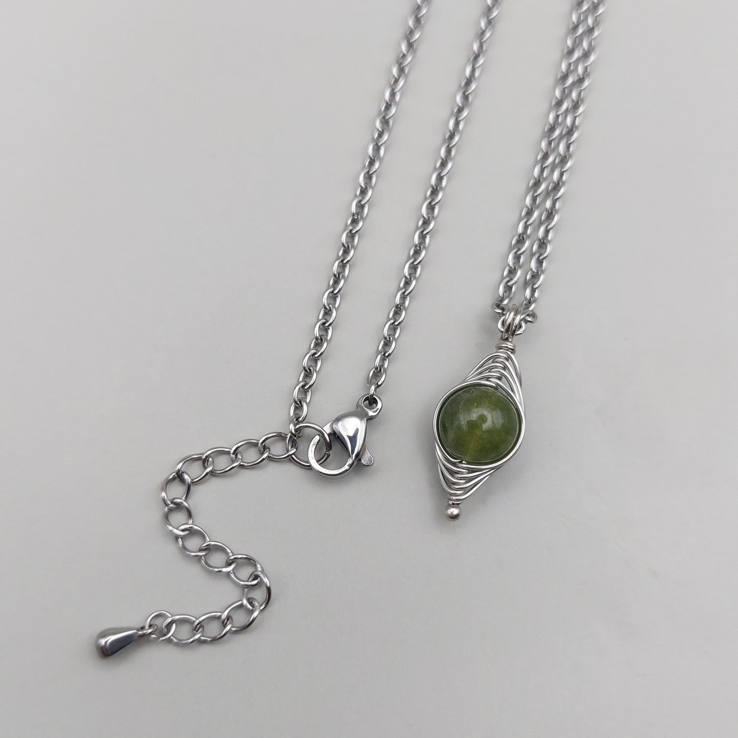 positive pea necklace