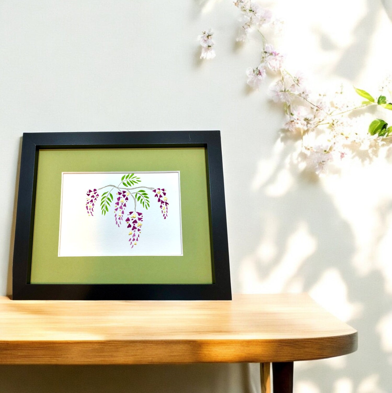 wisteria blossoms 