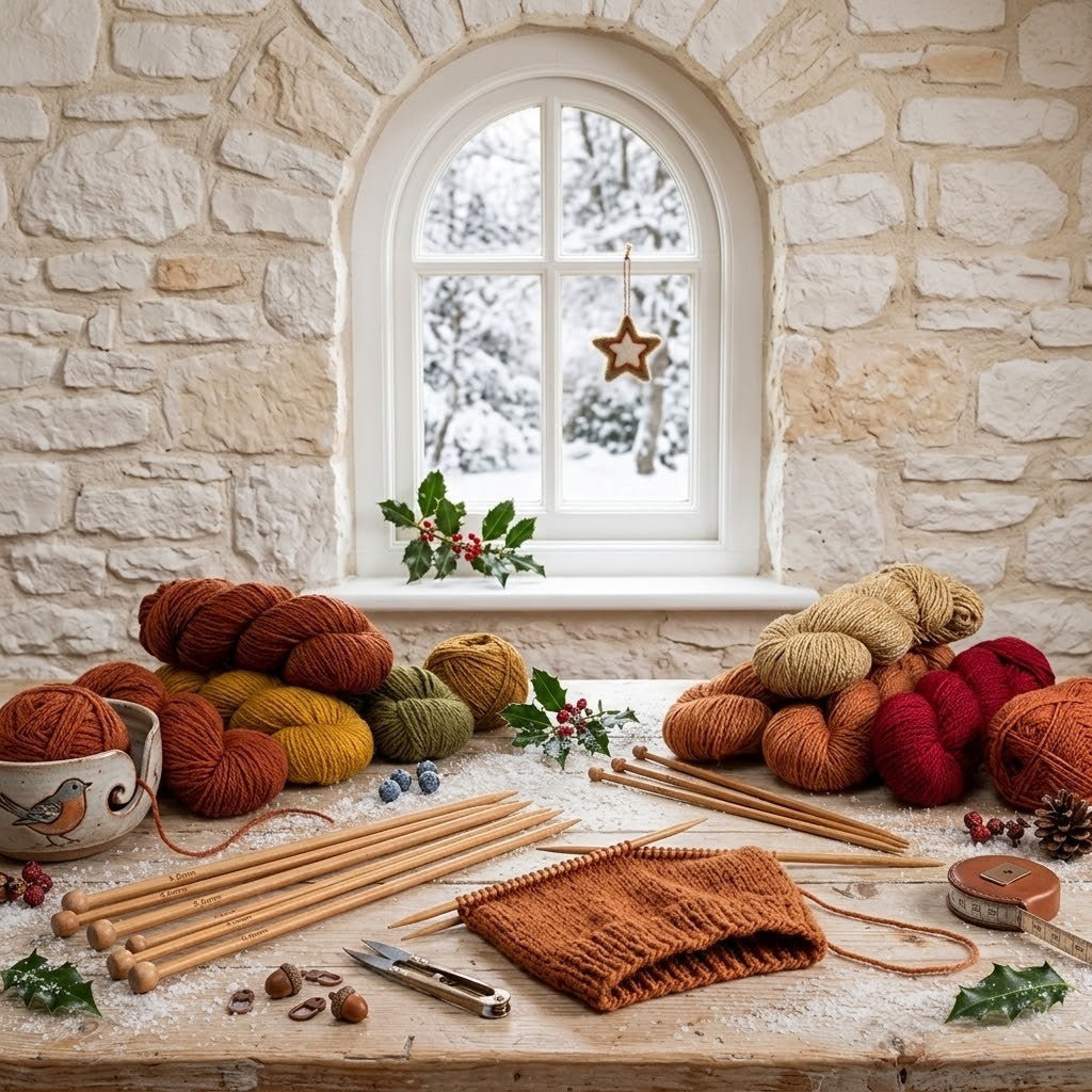 Handmade Bamboo Knitting Needles – Christmas Gift Eco-Friendly
