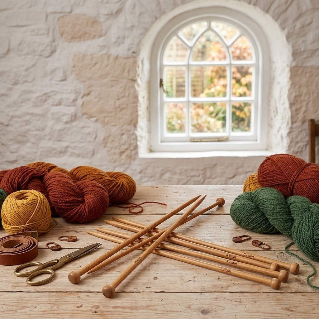Handmade Bamboo Knitting Needles – Eco-Friendly Tools