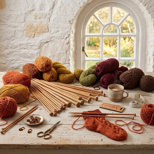 Handmade Bamboo Knitting Needles – Eco-Friendly Tools