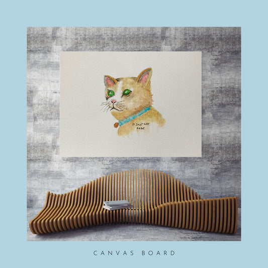 Cat Canvas Board