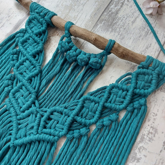Custom Macrame Hanging – Handmade Boho Wall Art