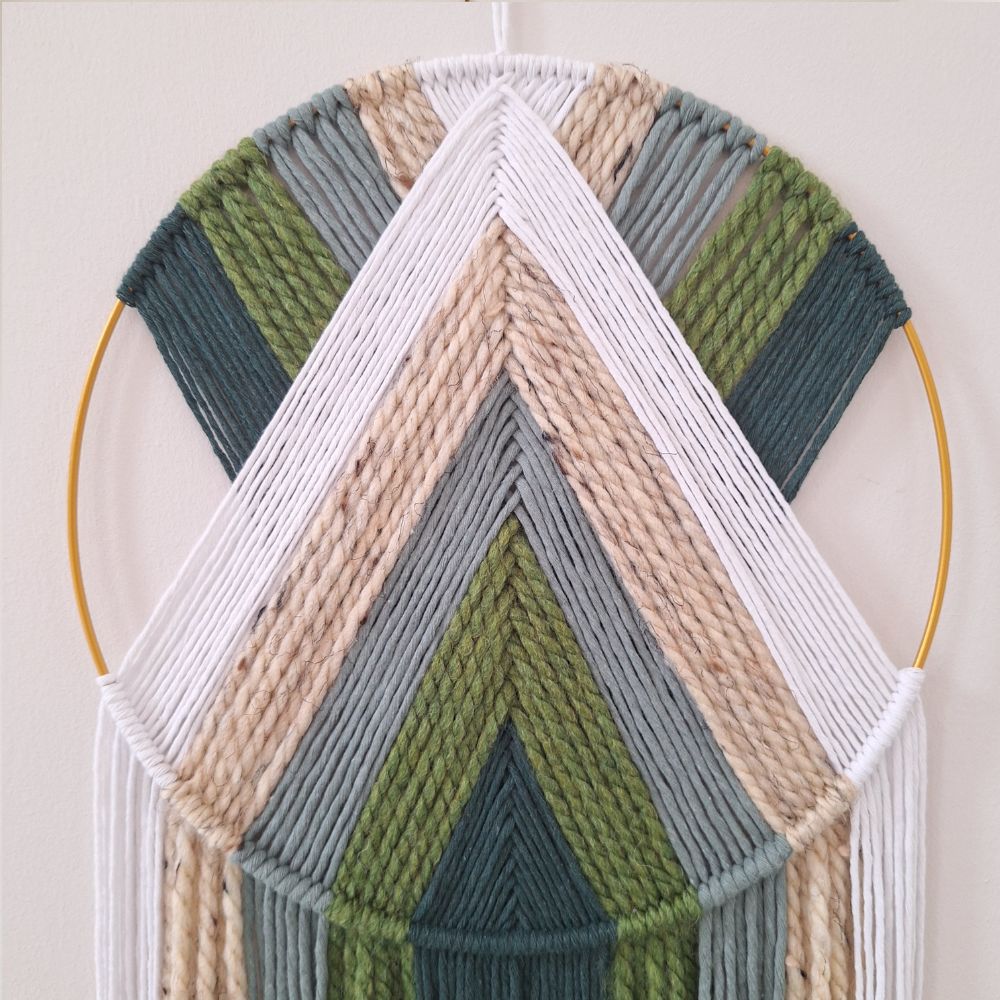 Handmade Mandala Wall Hanging – Christmas Gift