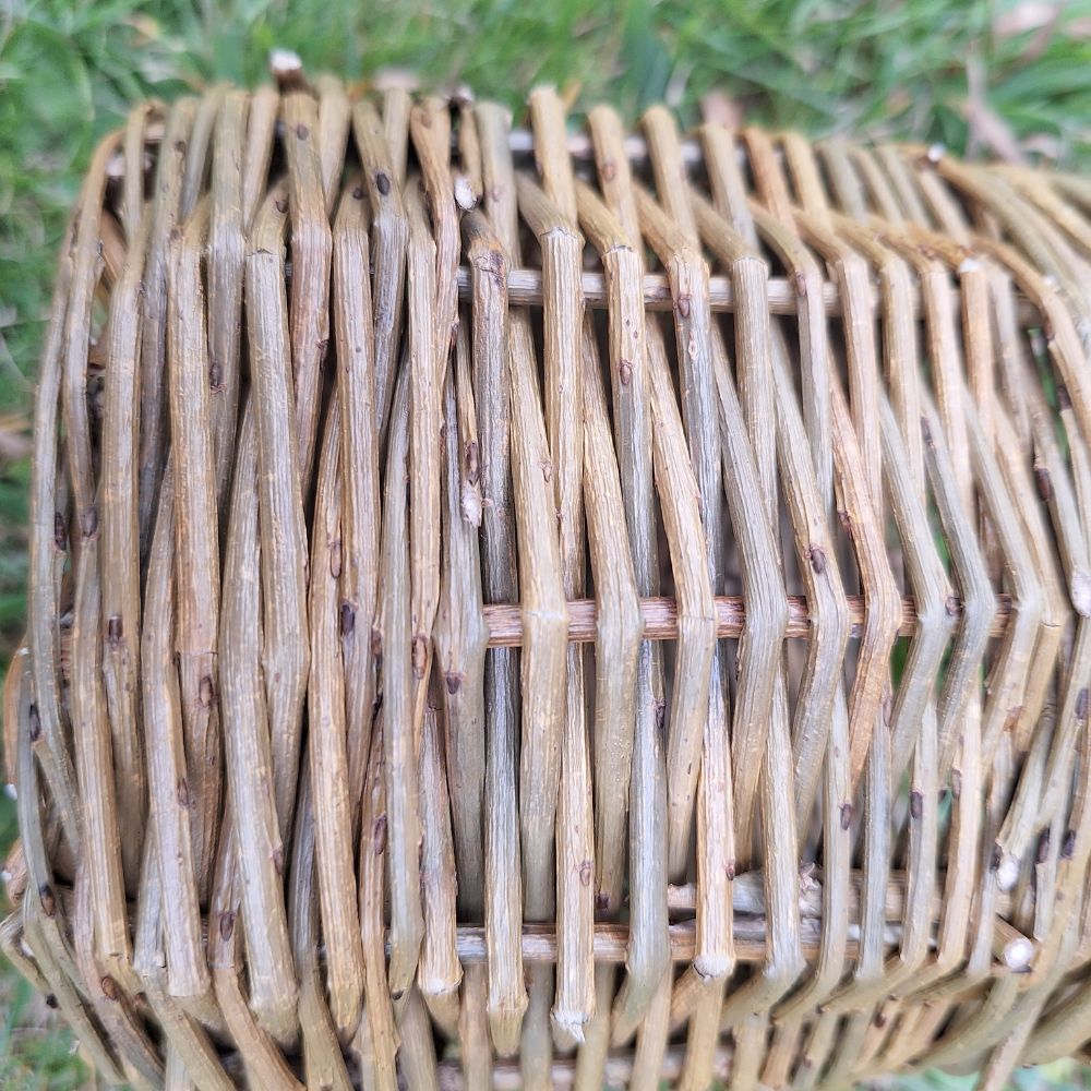 Handmade Willow Berry Basket – Woven Foraging Basket
