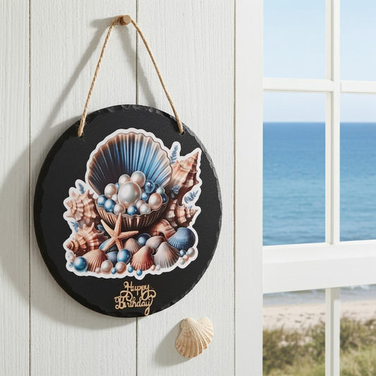 Shell Wall Plaque – Perfect Coastal Decor for Your Home