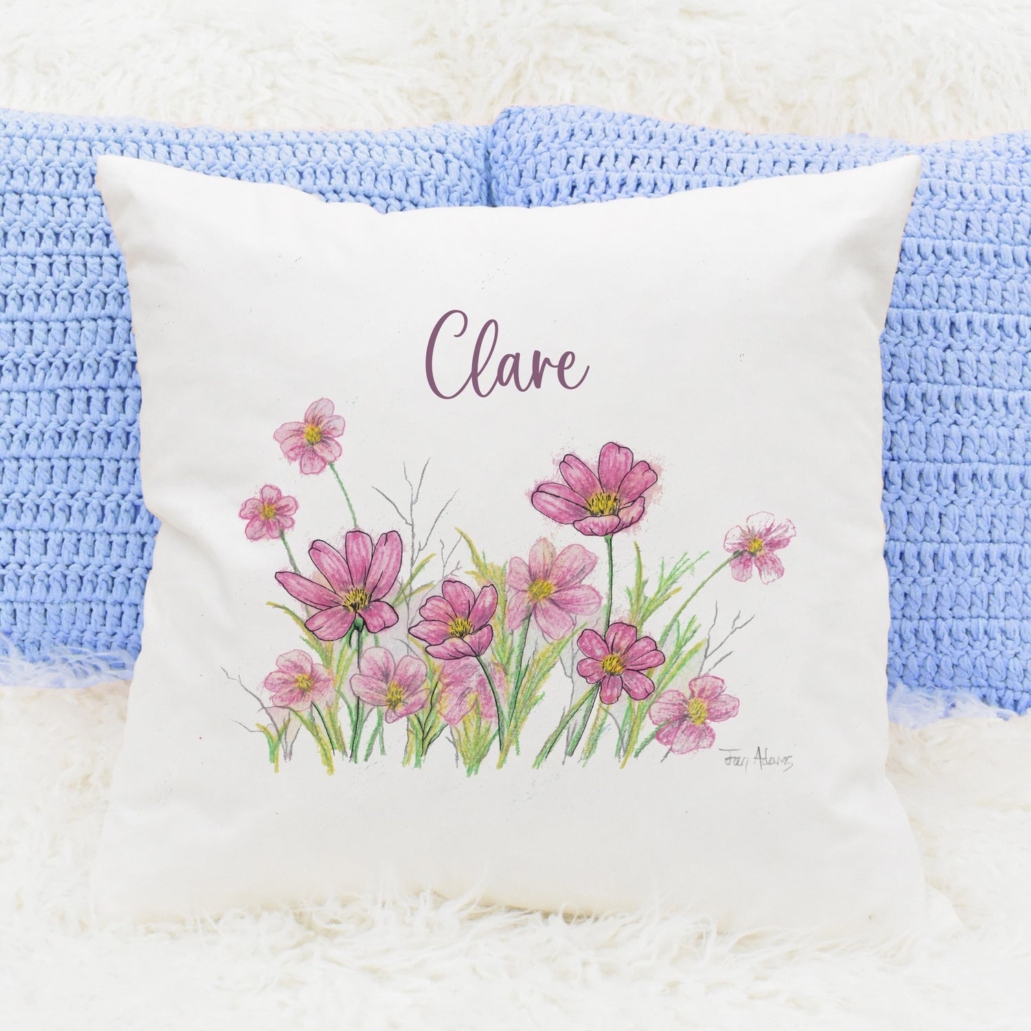 cosmos-flower-cushion