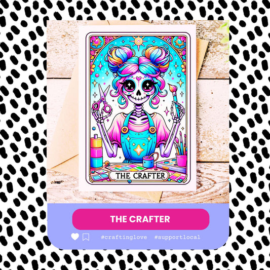 crafter birthday card