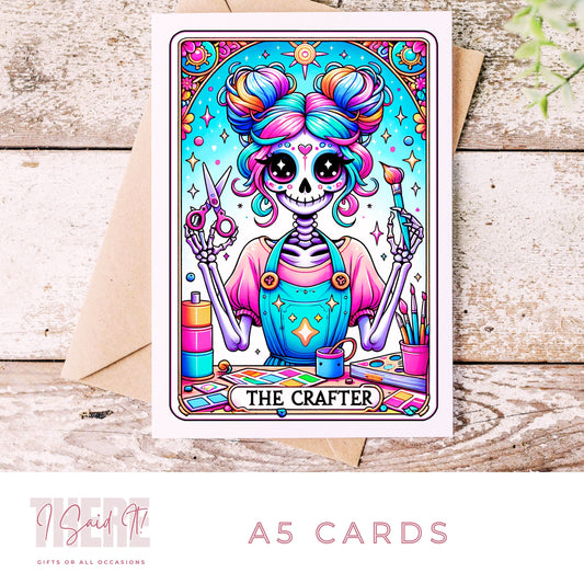 crafter birthday card