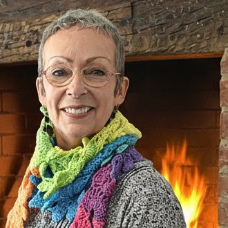 rainbow scarf