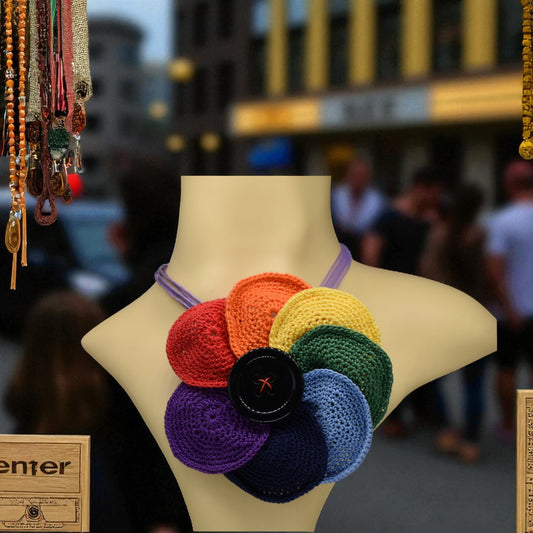 rainbow necklace