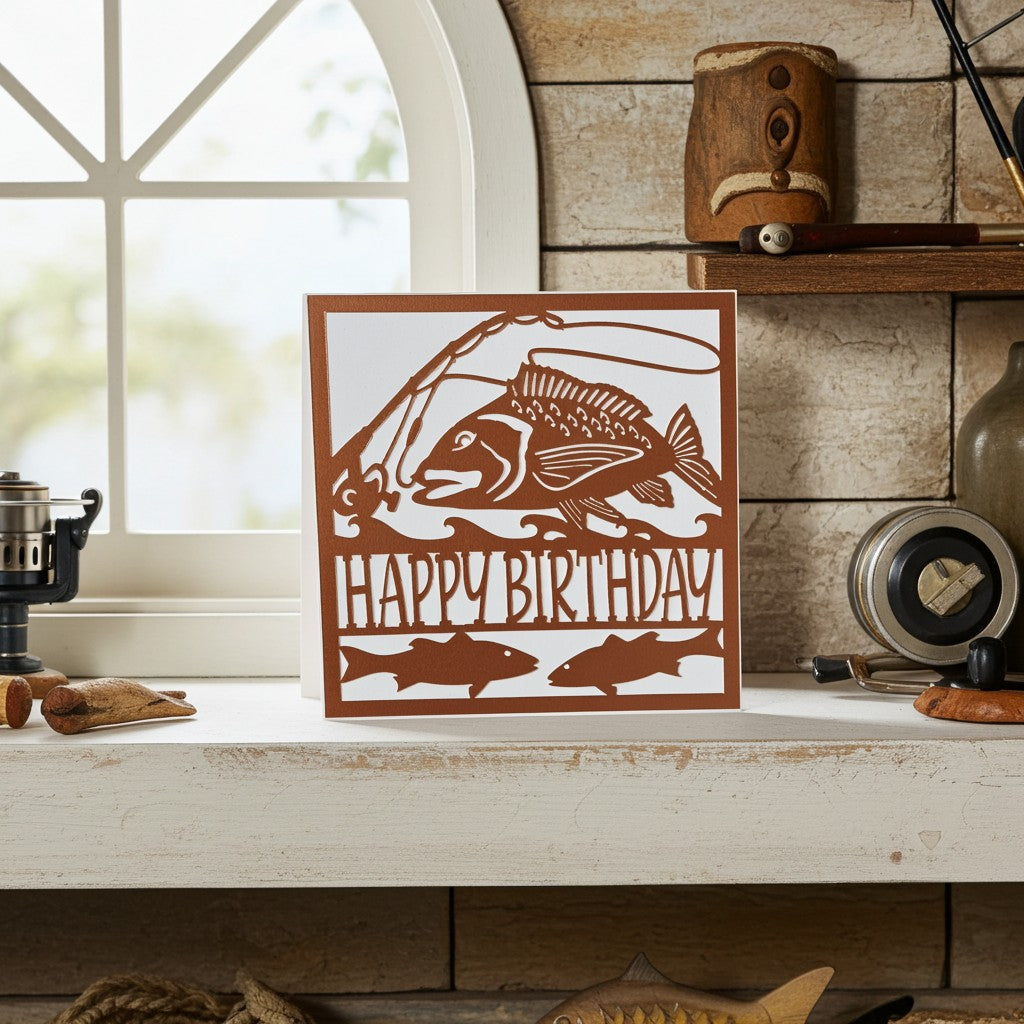 Custom Fishing Card - Personalise Your Catch