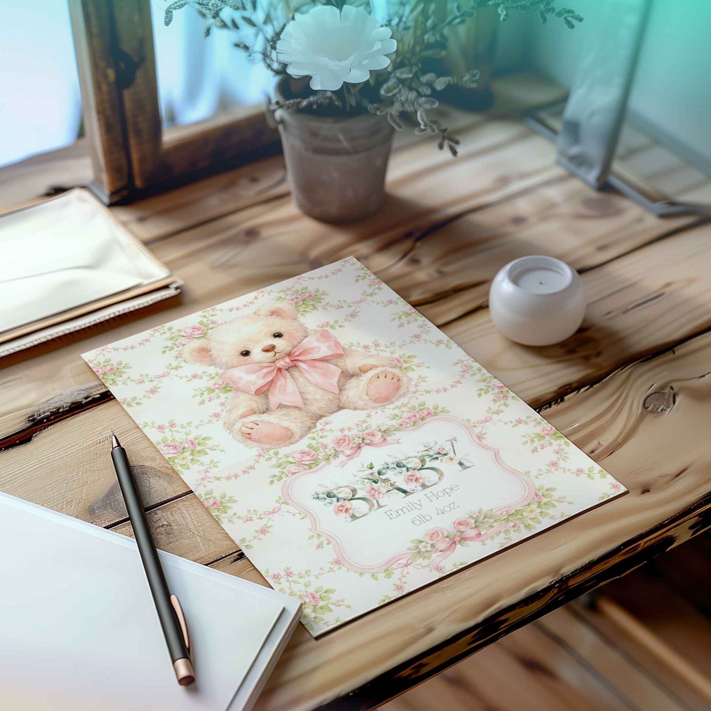 New Baby Birth Card – Celebrate the Joy of New Beginnings