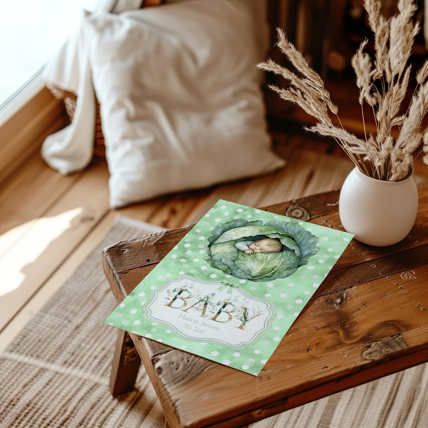 Little Sprout Newborn Baby Card - Celebrate Your New Arrival with Love