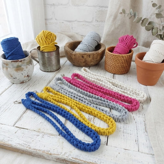 Custom Macrame Lanyard – Handmade Boho Accessory
