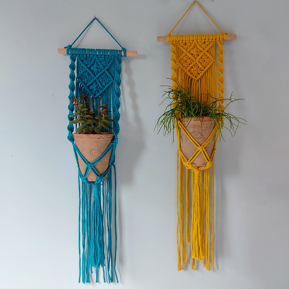 Custom Macrame Plant Holder – Christmas Gift