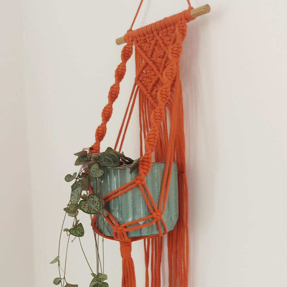 Custom Macrame Plant Holder – Christmas Gift