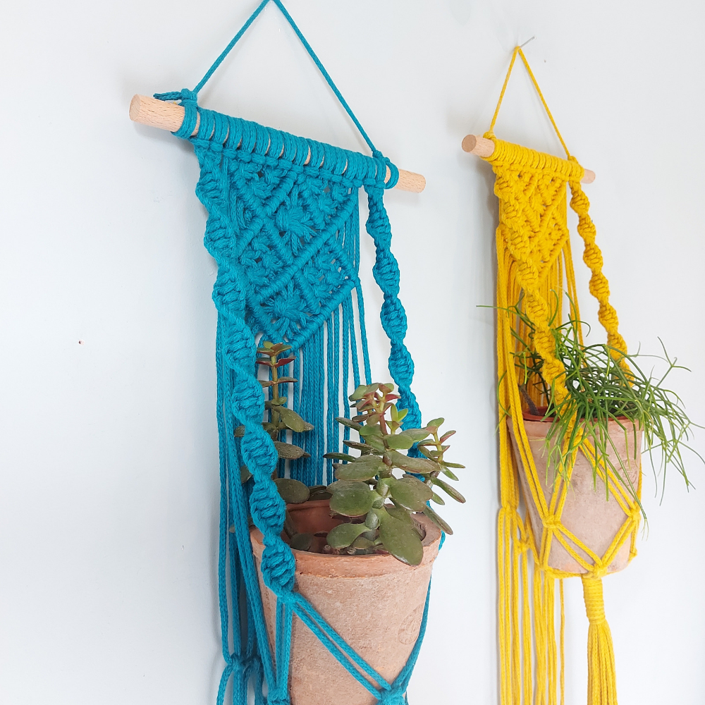Custom Macrame Plant Holder – Christmas Gift