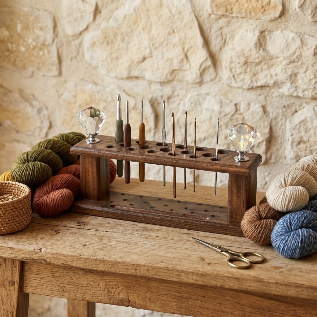 Handmade Crochet Hook Stand – Organiser Gift