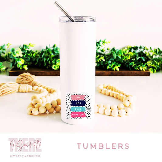 drinks tumbler for her