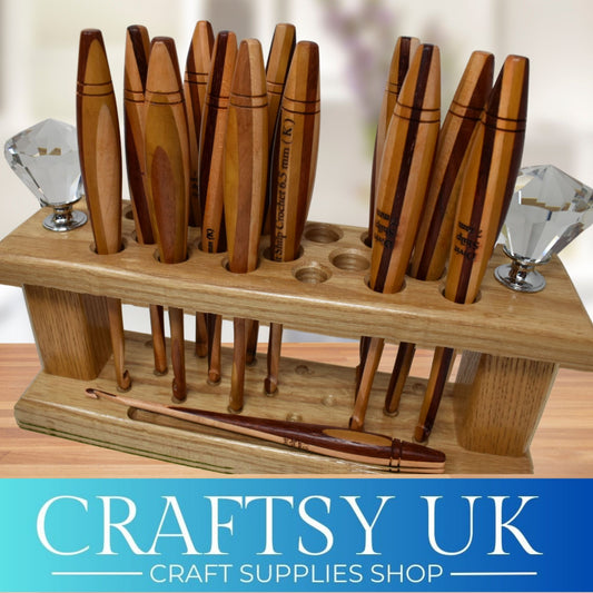luxury wooden crochet hooks