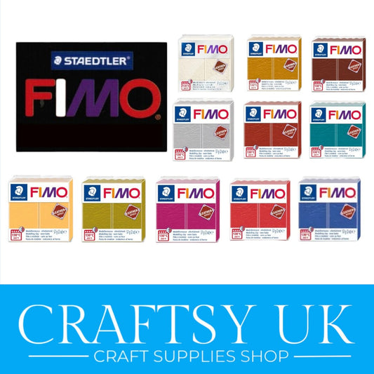 fimo leather effect clay