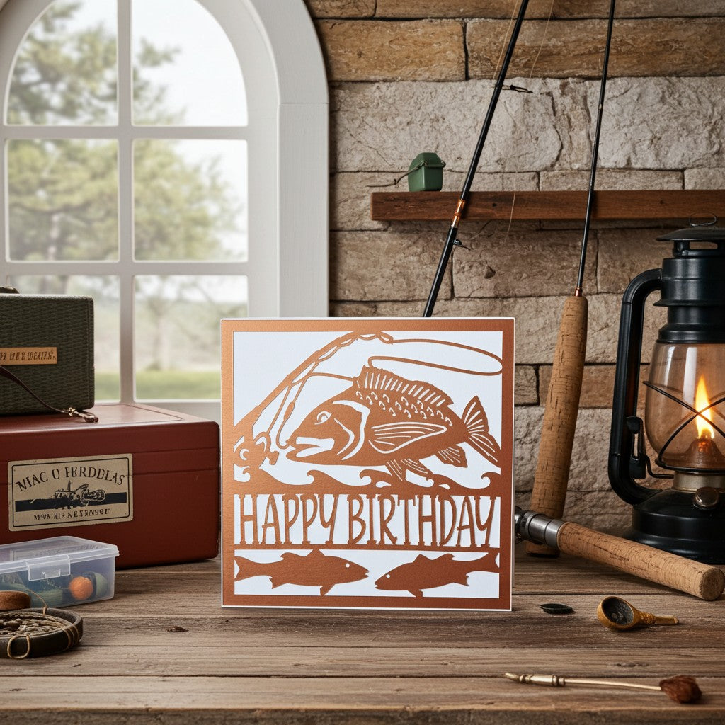 Custom Fishing Card - Personalise Your Catch