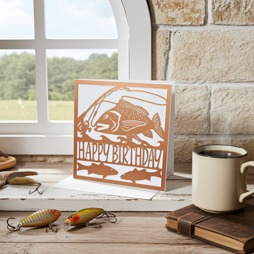 Custom Fishing Card - Personalise Your Catch